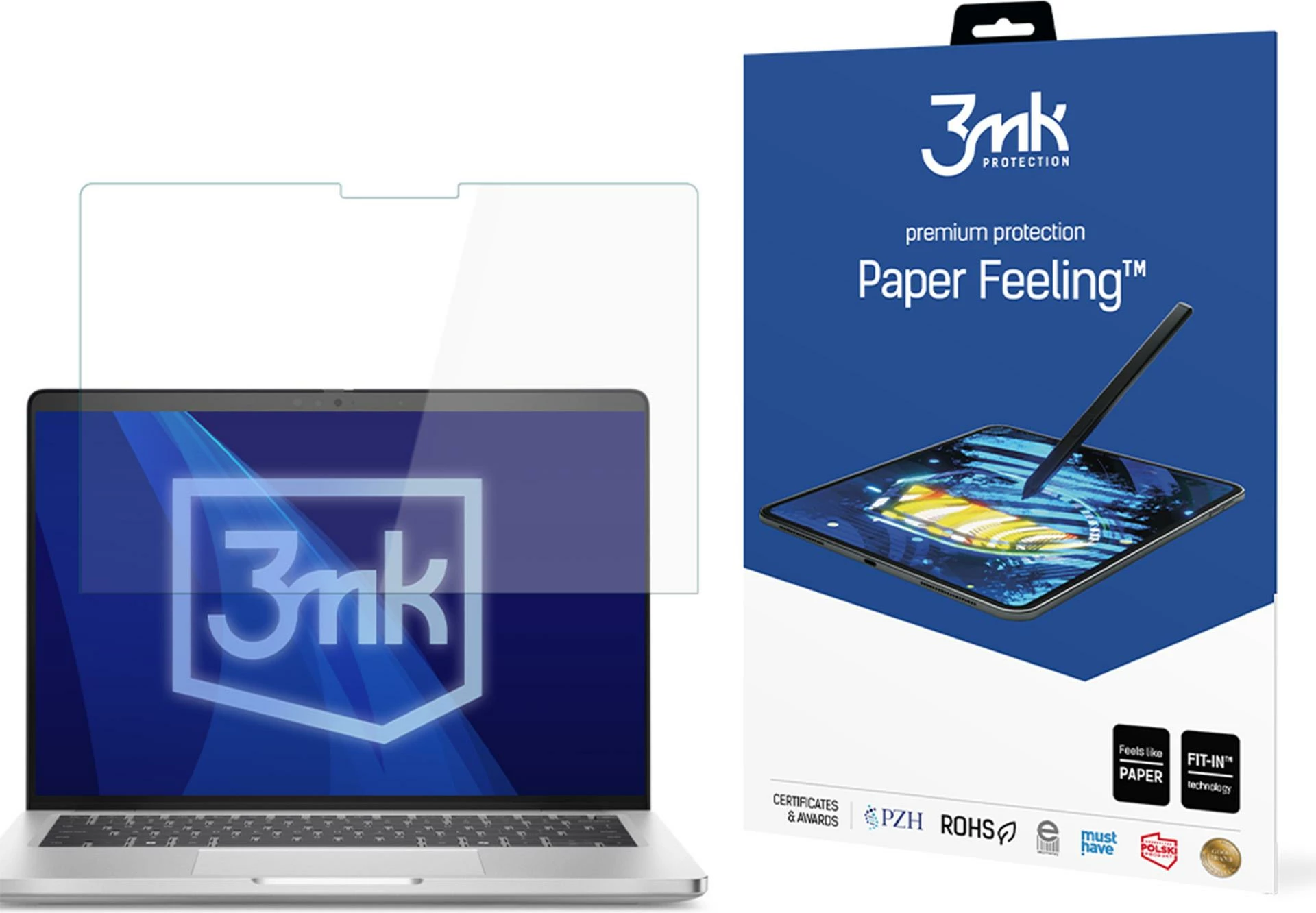 Film mbrojtës ekran 3mk Paper Feeling për Dell Pro 14 Plus, 2 copë