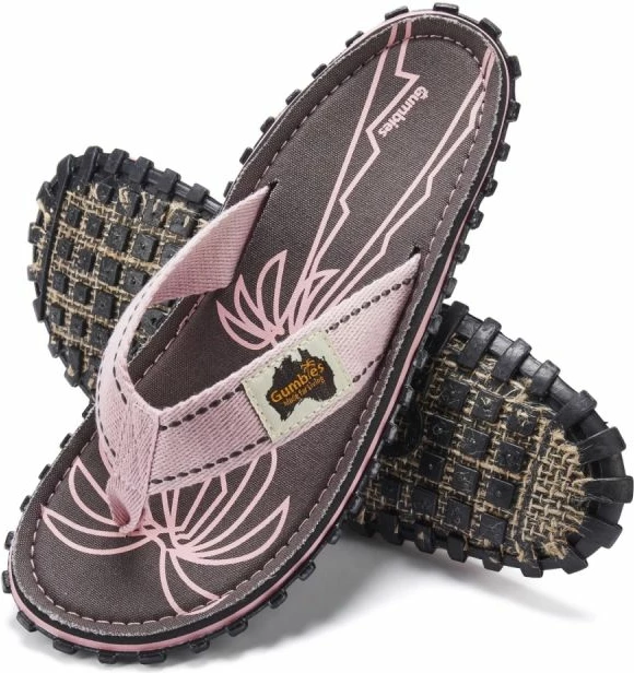 Papuqe unisex Gumbies Islander Palm Leaf, rozë