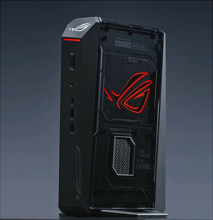 Mini PC ASUS ROG NUC RNUC15JNK7X569A2, Core Ultra 7 255HX, 16GB RAM, 1TB NVMe SSD, GeForce RTX 5060, Windows 11 Home, i zi
