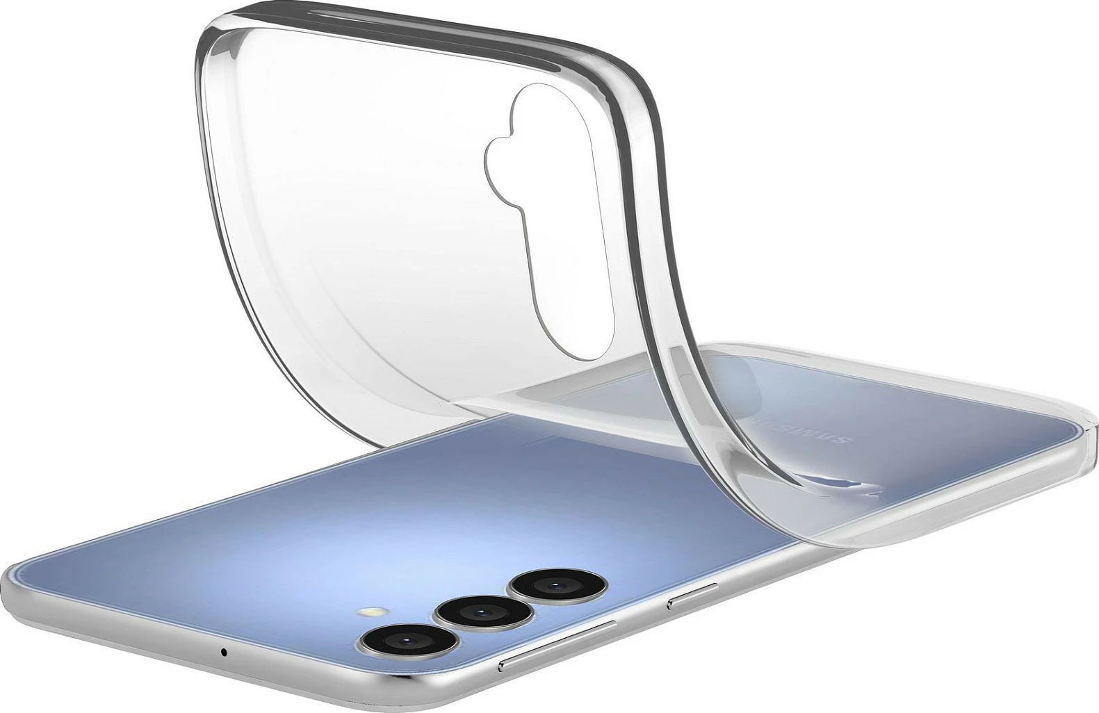 Mbështjellës Cellular Line për Samsung A16 4G/5G, transparent