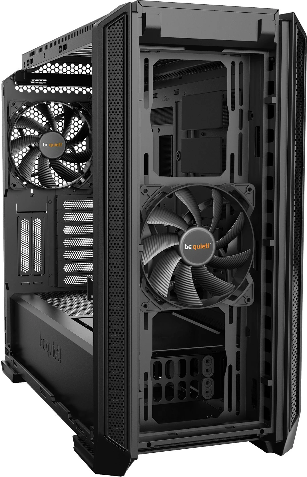 Kasë Be Quiet! Silent Base 601 Window, Midi Tower, ATX, EATX, micro ATX, Mini-ITX, e zezë