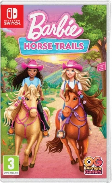 Lojë Nintendo Switch, Cenega, Barbie Horse Trails, ROM cartridge, 1 lojtar, anglisht me titra polonisht, PEGI 3