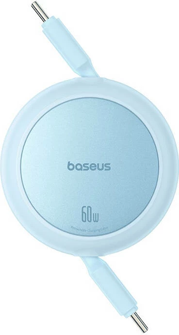 Kabllo USB-C në USB-C Baseus Free2Pull Mini, 1m, 60W, Blu