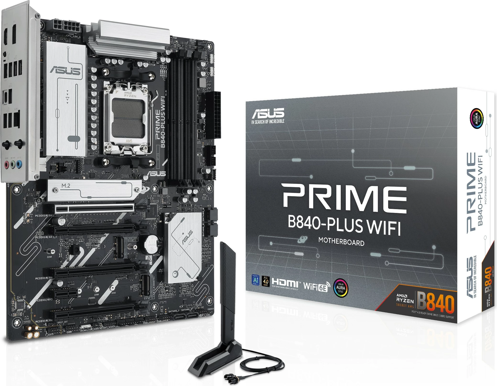 Pllakë amë ASUS Prime B840-PLUS WIFI, AM5