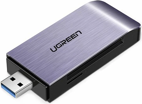 Lexues kartelash Ugreen 50541, USB 3.0, SD/microSD/CF/MS, Gri