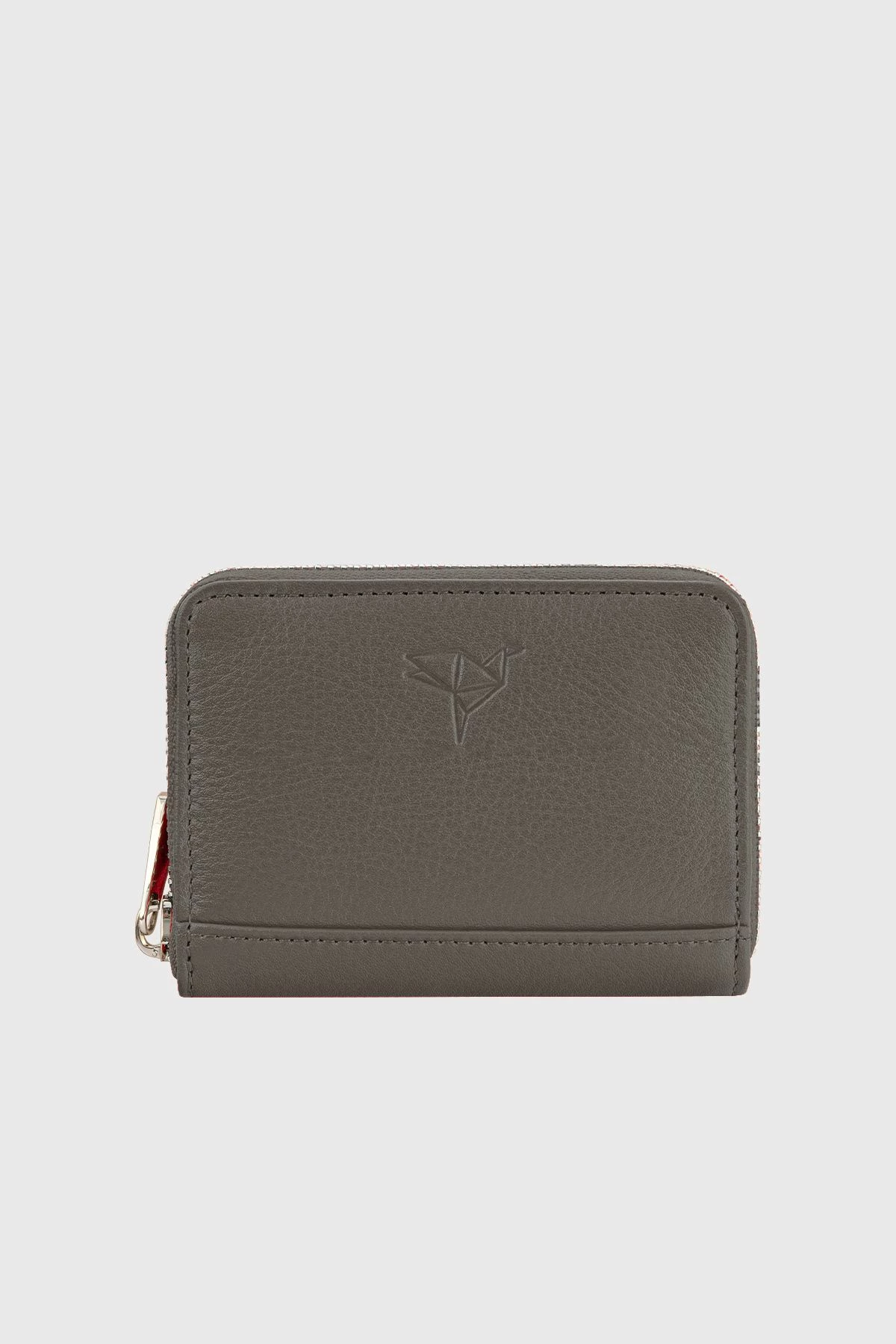 Portofol unisex Zoozie Bags, Sydney Crayz, ngjyrë mink