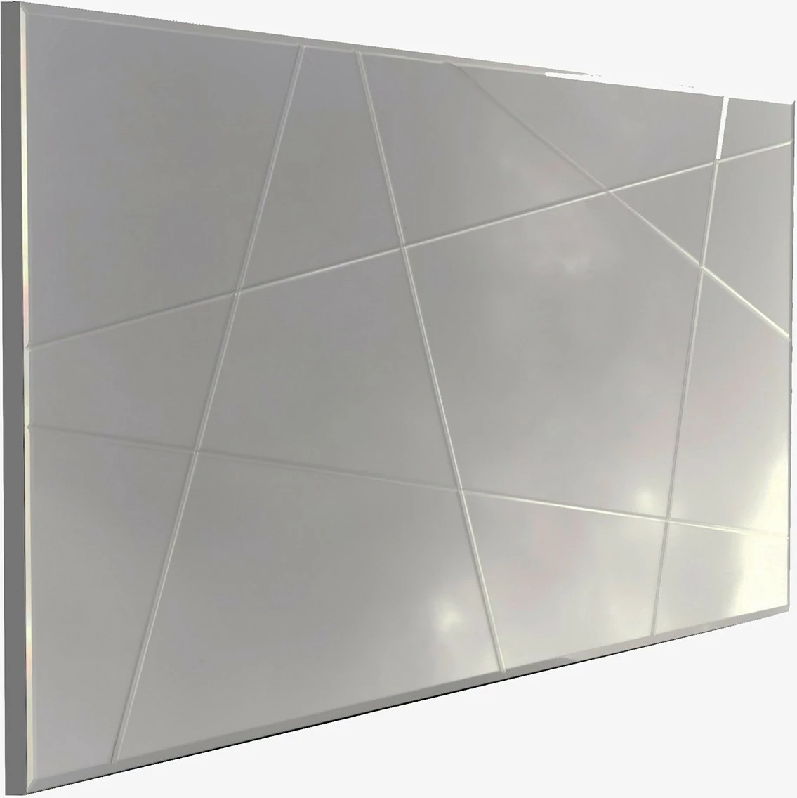 Pasqyrë Hanah Home, A331Y, ngjyrë argjendi, 130x62x2.2cm
