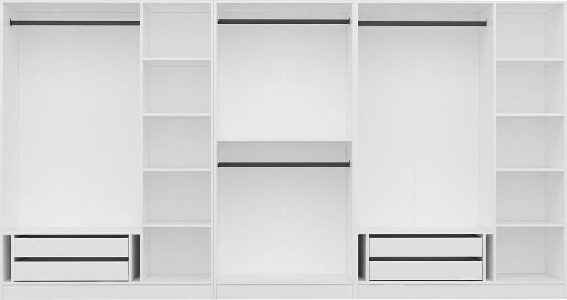 Dollap Skye Decor, i bardhë, 4934