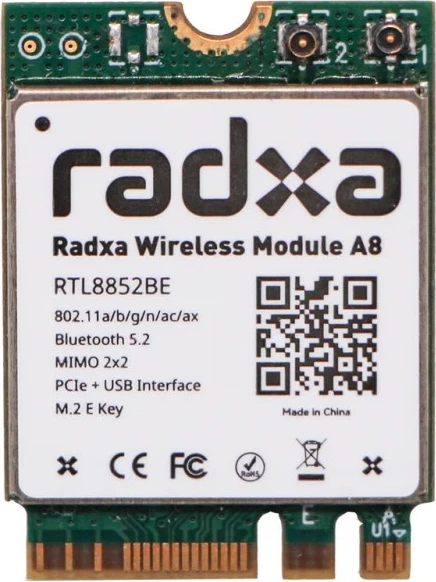 Modul wireless ALLNET Radxa A8, WiFi 6, BT5.2
