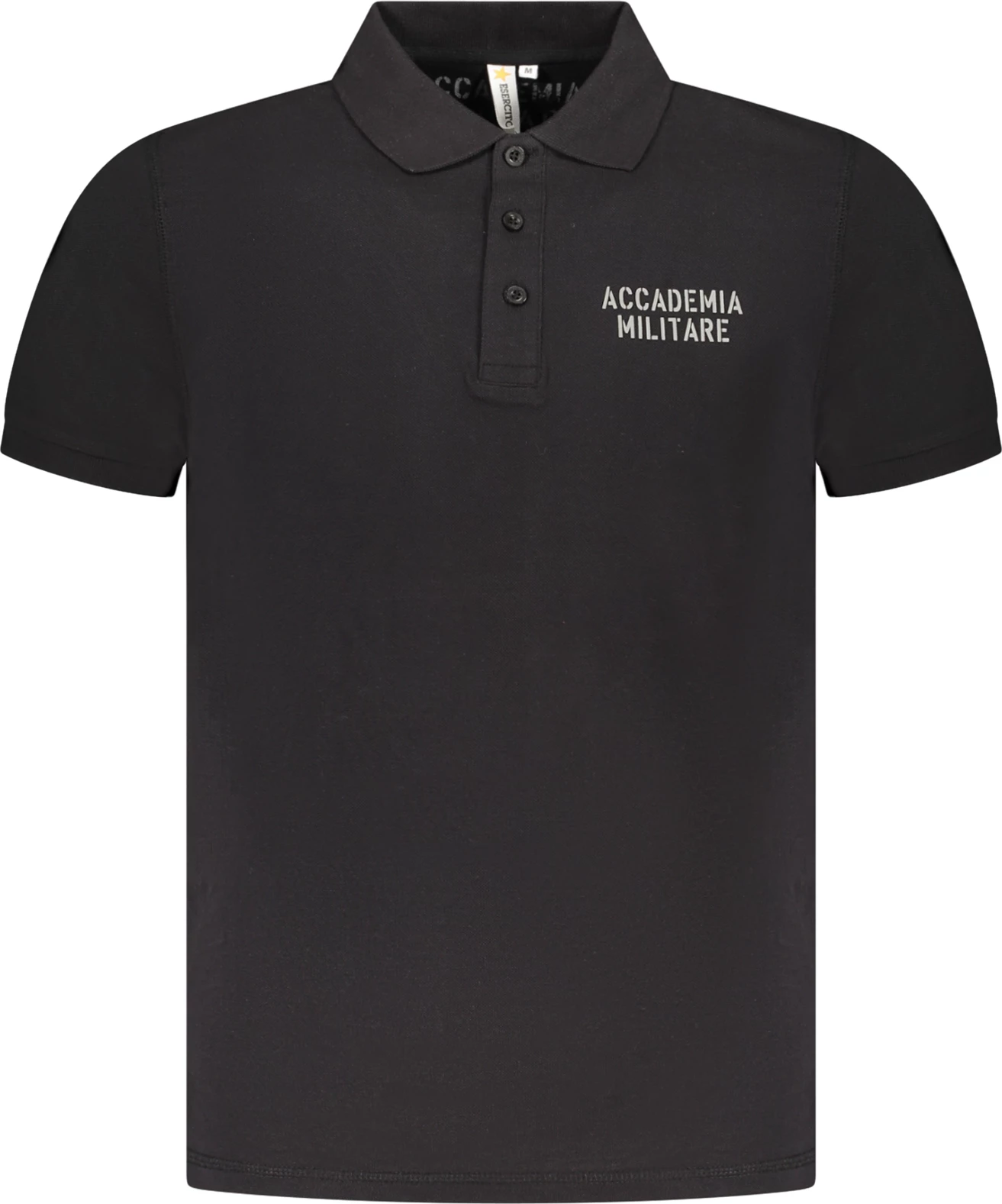 Polo për meshkuj Accademia Militare Military Academy, e zezë [Madhësia: XL]