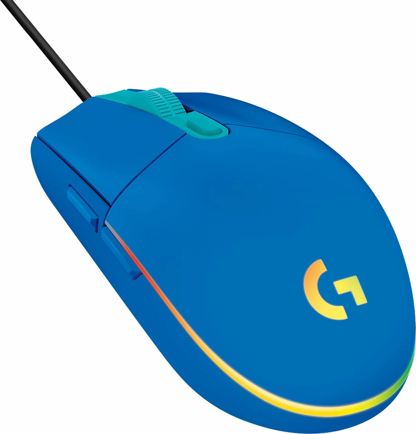Maus Logitech G102 Lightsync 910-005801, me kabllo USB, 8000 DPI, RGB, 6 butona, blu