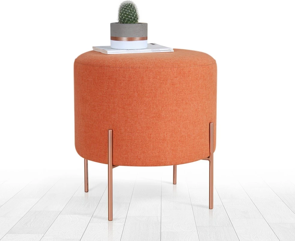 Puf Atelier del Sofa, portokalli, 42 cm