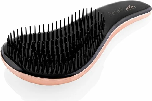 Drejtuese Flokësh Set Dhurate Çante, Furçë, Krehër dhe Pasqyrë ETA FENITÉ BLACK EDITION 933690010