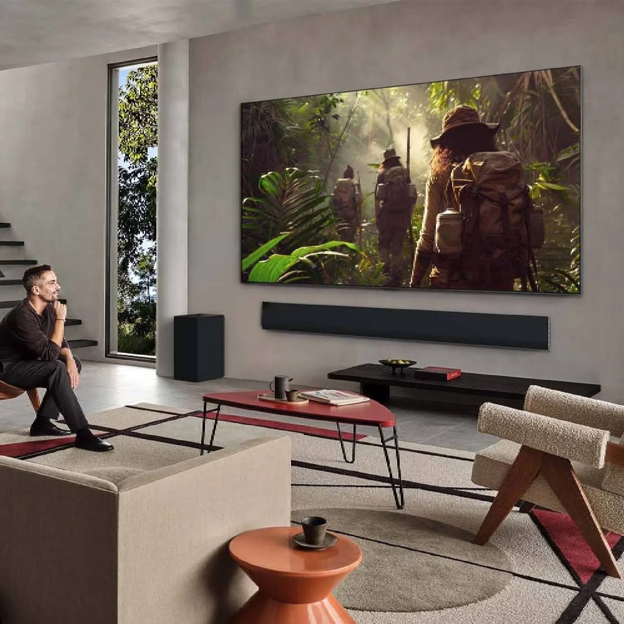 Televizor LG OLED55G53LS 55\" OLED UHD 4K Smart Gallery, me stand