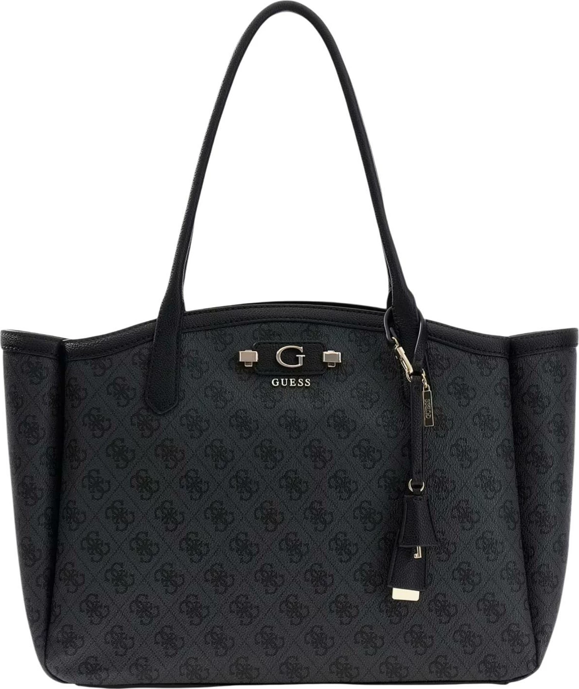 Çantë krahu për femra Guess Coleen Logo Small SA HWSG97 49230, antracit
