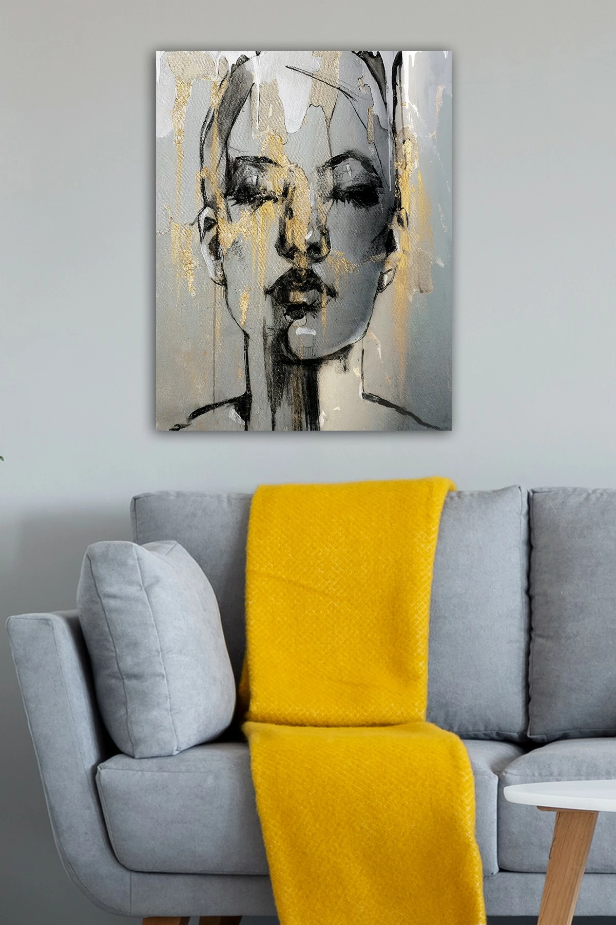 Pikturë dekorative në kanavacë, shumëngjyrëshe, 50x70cm