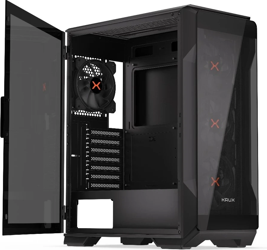 Kasë KRUX HEKO (KRXD001), e zezë