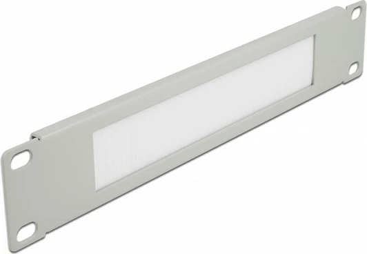 Panel menaxhimi kabllosh DeLOCK 10", 1U, 254mm, metal, gri