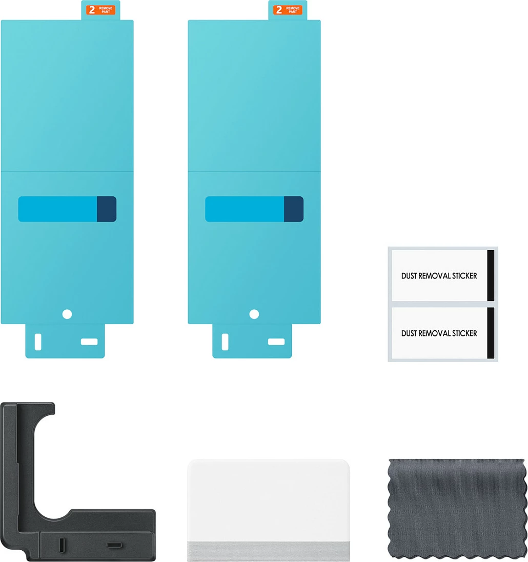 Mbështjellës Samsung Galaxy Fold7, anti-reflektues, set 2 copë, transparent