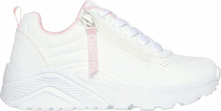 Atlete fëmijësh Skechers, të bardha