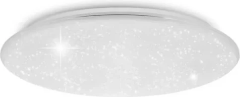 Llambë tavani LED Asalite Laura 48W 3000K 4320 lm efekt yjesh/glitter, e bardhë, 1 copë