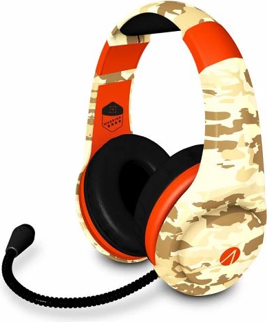 Kufje gaming stereo 4Gamers Stealth Warrior, me kabllo 3.5mm, multiformat, kamuflazh
