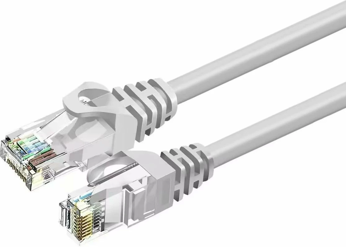 Kabl rrjeti Ethernet ZOY Cat 6 UTP 3m RJ-45 në RJ-45, gri