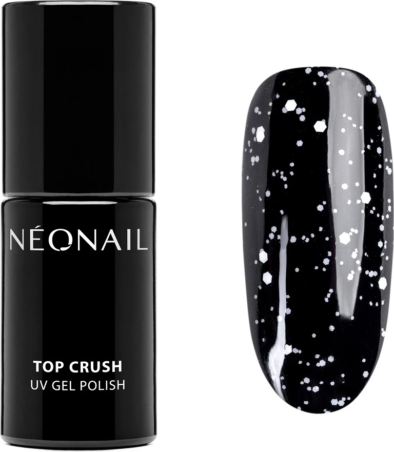 Llak për thonj për femra NeoNail Top Crush White Gloss Hybrid Top, 7.2ml