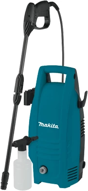 Larës me presion Makita HW101 100 bar, 1.3 kW, 360 l/h, zorrë 3 m, kabllo 5 m, blu