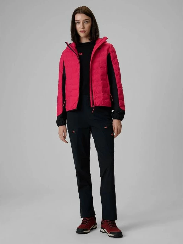 Jakne trekking për femra 4F PRO 4FWSS26TDJAF0850-53S, gri [Madhësia: XS]
