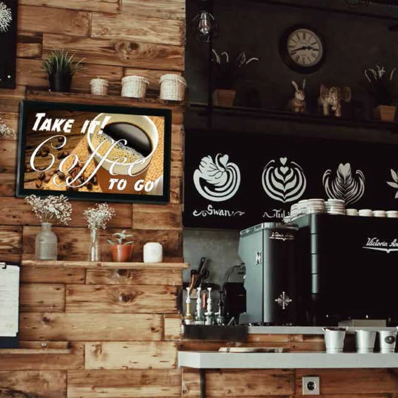 Kornizë digjitale Braun DigiFrame 320 Business Line 32 inch Full HD IPS, SD, USB, HDMI, e zezë