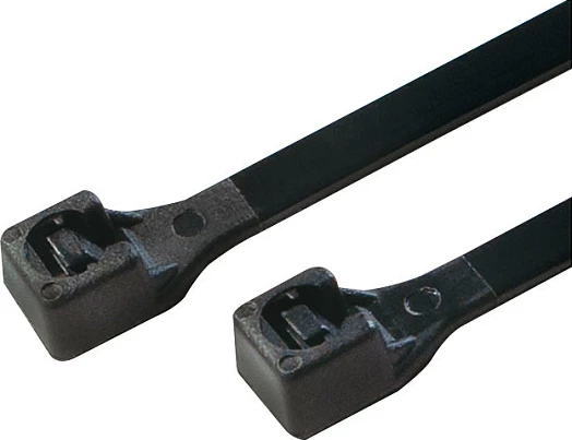 Lidhëse kabllosh LogiLink PA66, 500 mm, 4.4 mm, 100 copë, e zezë