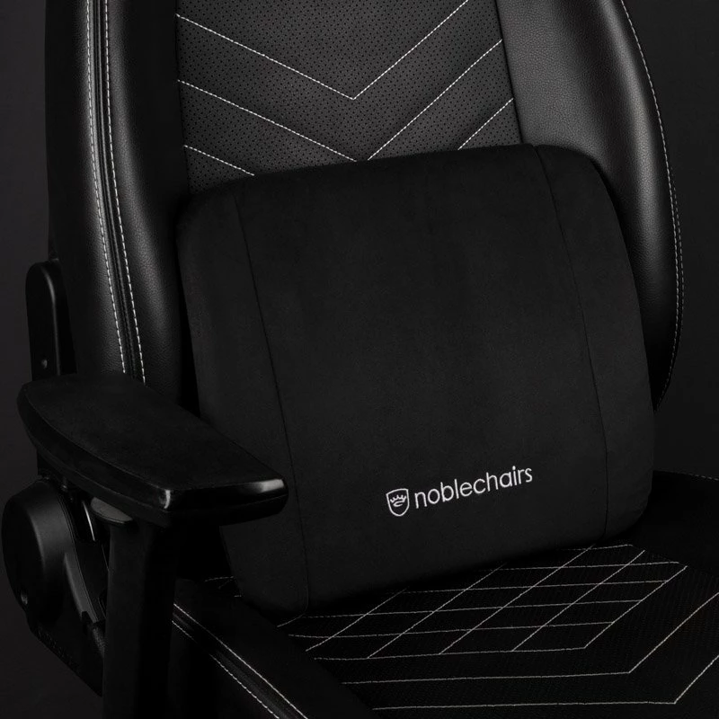 Set jastëkësh memory foam Noblechairs GAGC-168 40 x 32 cm, zi, set 2 copë