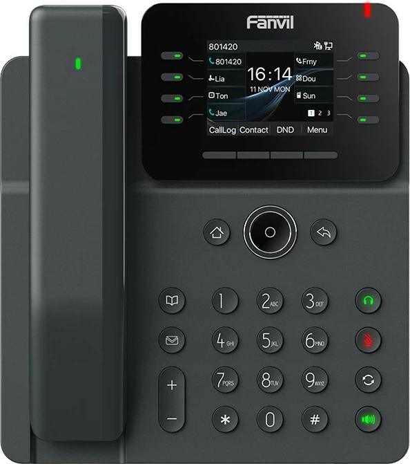 Telefon IP Fanvil V62 Pro, Dual Gigabit PoE, i zi