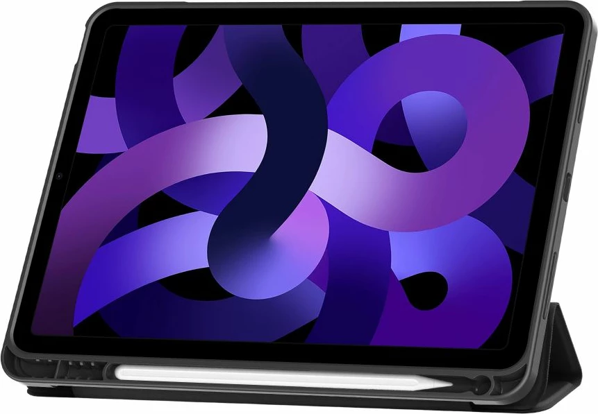 Mbështjellës Tech-Protect SC Pen Case për iPad Air 10.9"/11", Silikon, i zi