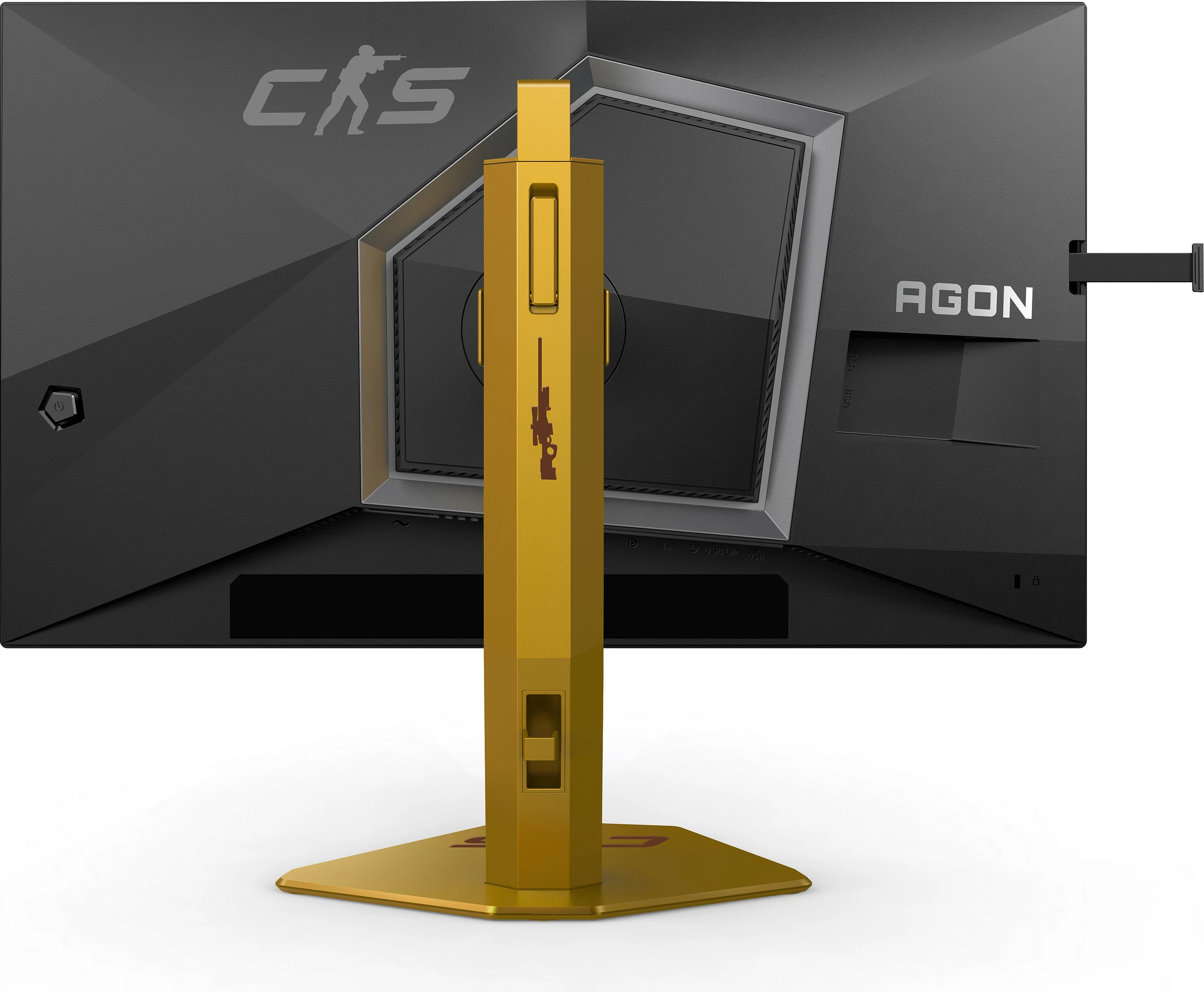 Monitor gaming AOC AGON Pro CS24A, 24.1", Full HD, 610Hz, 0.5ms, G-SYNC, HDR400, HDMI 2.1/DP 1.4, zi-kuqe-portokalli