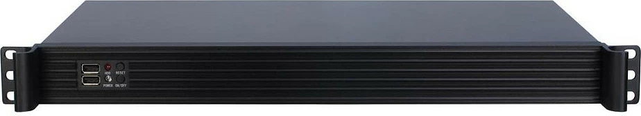 Kasë serveri rack 1U Inter-Tech K-126L, e zezë
