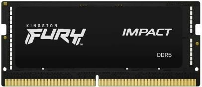 RAM Memorje Kingston Fury Impact DDR5 SODIMM 32GB 5600MHz CL40, e zezë