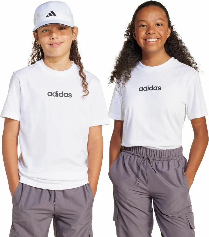 Maicë fëmijësh adidas Essentials JC9747, e bardhë [Madhësia: 140 cm]