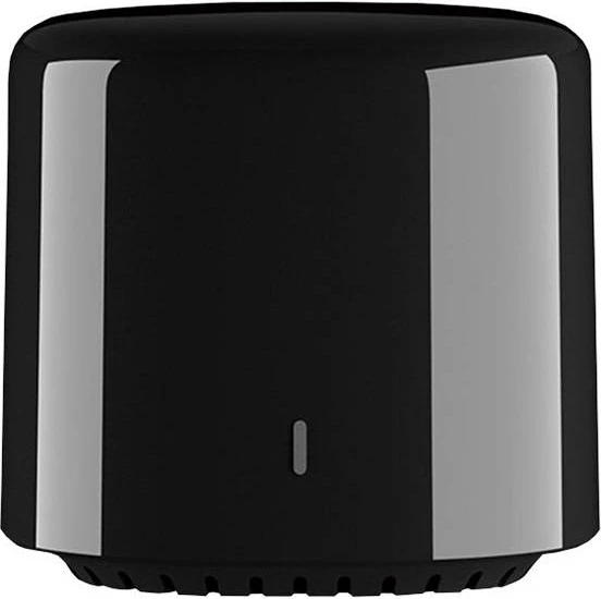 Telekomandë universale smart BroadLink BestCon RM4C Mini, Wi‑Fi 2.4GHz, IR 38kHz, kontrolle me aplikacion Android/iOS, kompatibile me Alexa/Google, e zezë