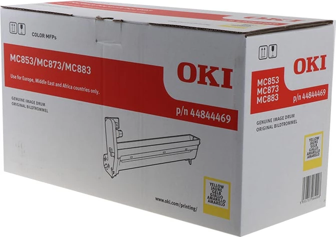 Njësi tamburi, OKI 44844469, rendiment 30000 faqe, standard, e verdhë
