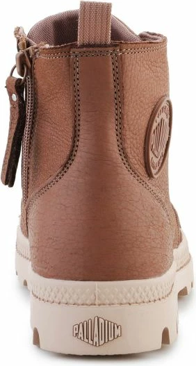 Këpucë Palladium Pampa për femra, ngjyrë kafe