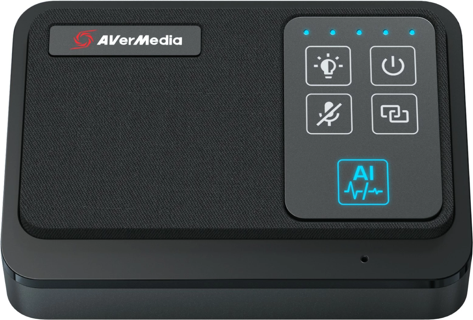 Set mikrofonash AVerMedia AW111, omnidireksional, USB-C, 20 orë, i zi