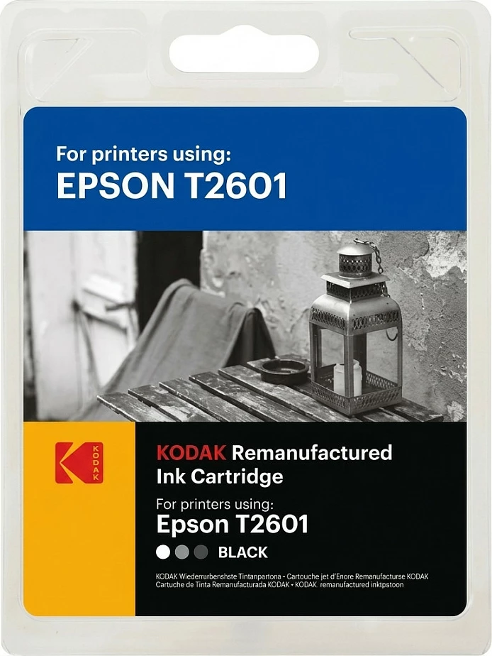 Kartrixh tinte Kodak 185E026001 për Epson T2601, e zezë