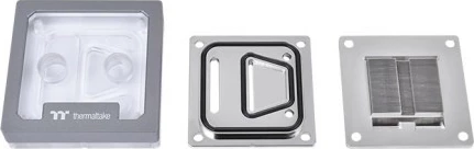 Bllok uji për CPU Thermaltake Pacific W9, bakër + metal i lëngshëm, transparent