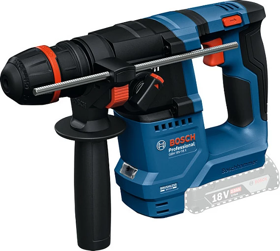 Çekiç shpues me bateri Bosch Professional GBH 18V-18 X, SDS Plus, 18V, blu