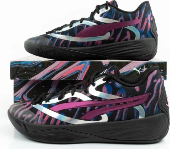 Atlete basketbolli Puma unisex, Black–Mauved Out