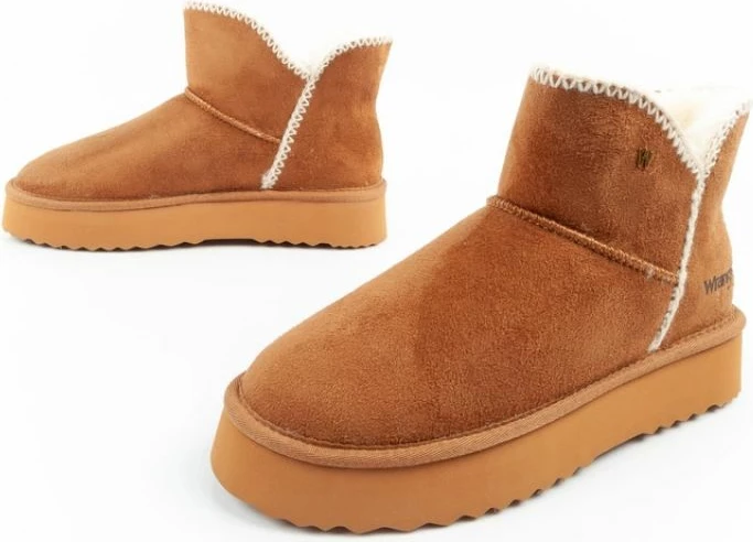 Çizme të shkurta për femra Wrangler, kafe [Madhësia: 36]