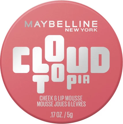 Blush dhe balsam për buzë Maybelline Cloudtopia Matte 08 Enchanted Mauve për femra 5g