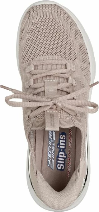 Atlete për femra Skechers, bezhë